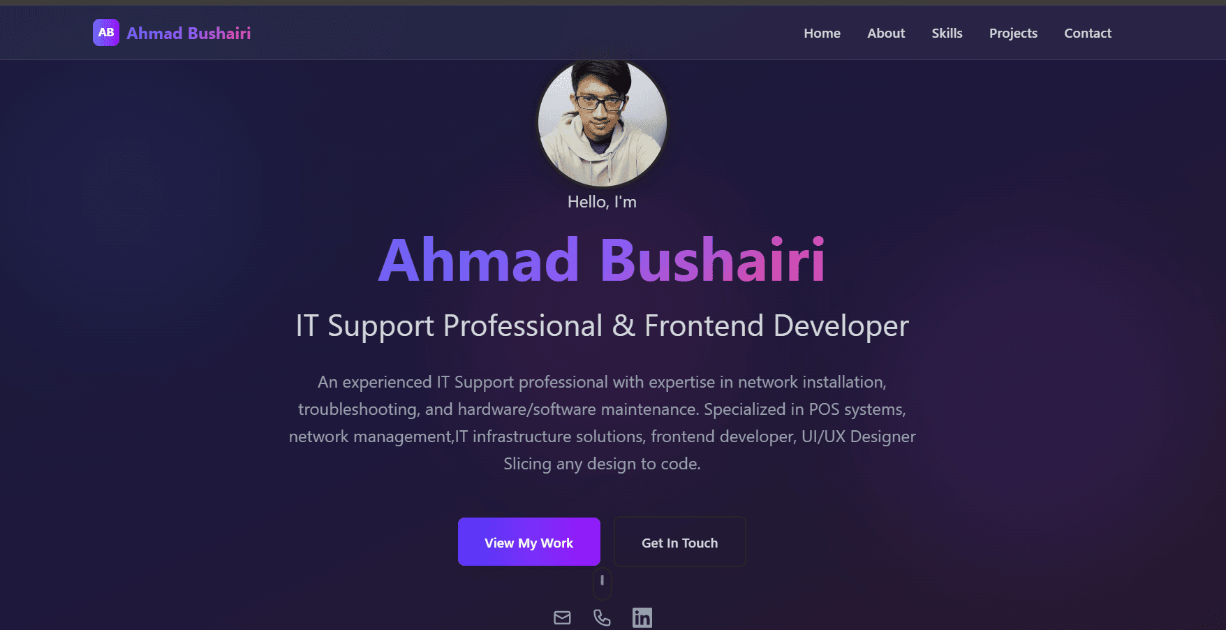 Personal Portfolio Website